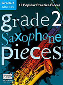 Grade 2 Alto Saxophone Pieces (Book/Audio Download)