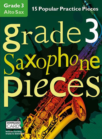 Grade 3 Alto Saxophone Pieces (Book/Audio Download)