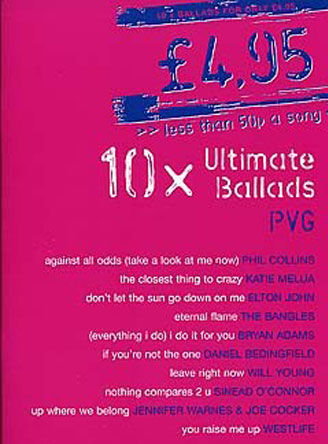 10x Ultimate Ballads (PVG)