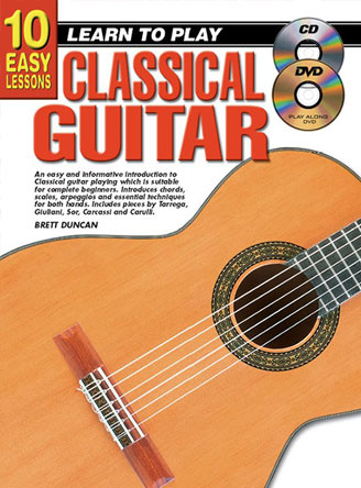 10 Easy Lessons: Learn To Play Classical Guitar