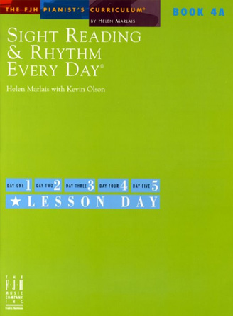 Sight Reading And Rhythm Every Day - Book 4A