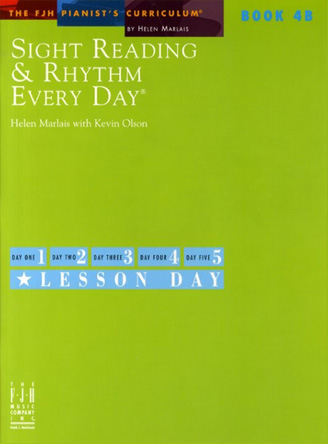 Sight Reading and Rhythm Every Day - Book 4B