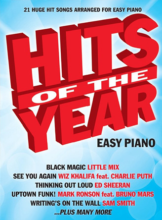 Hits Of The Year 2015 - Easy Piano