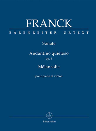 Sonate / Andantino quietoso op. 6 / Mélancolie