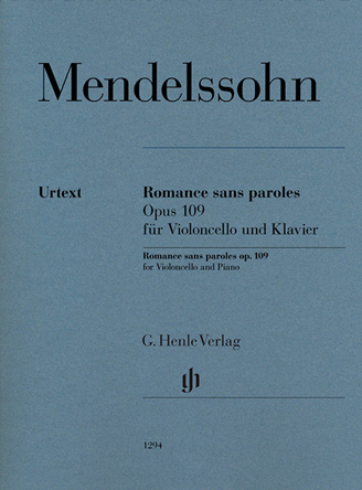 Romance sans paroles op. 109