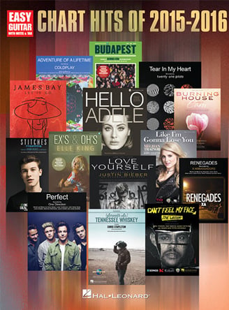 Chart Hits of 2015-2016 (Easy Guitar)