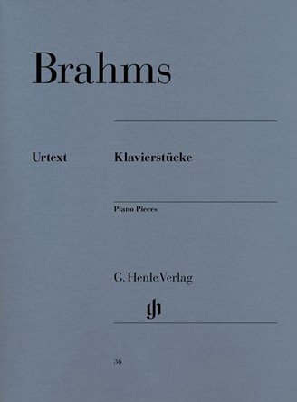 Johannes Brahms: Piano Pieces