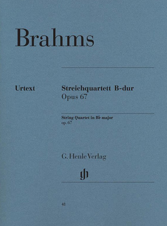 Streichquartett Bes-Dur Opus 67