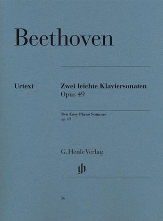 2 Leichte Klaviersonaten Opus 49/1 Und 2