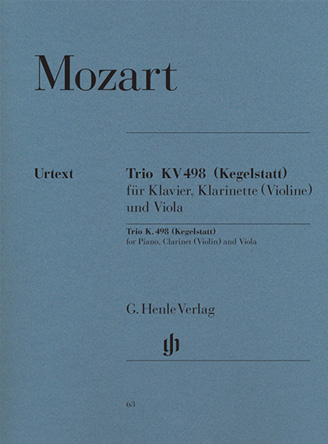 Trio Es-Dur KV498 ( Kegelstatt )