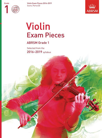 Violin Exam Pieces 2016-2019, ABRSM Grade 1