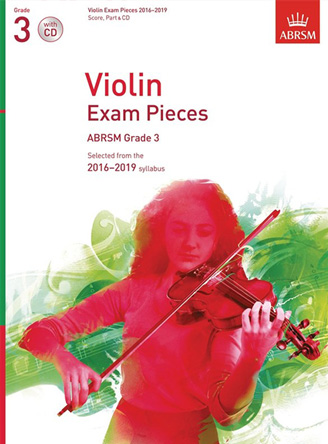 Violin Exam Pieces 2016-2019, ABRSM Grade 3