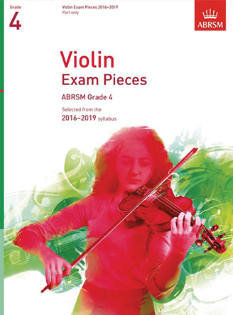 Violin Exam Pieces 2016-2019, ABRSM Grade 4