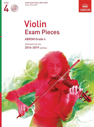 Violin Exam Pieces 2016-2019, ABRSM Grade 4