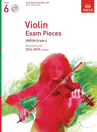 Violin Exam Pieces 2016-2019, ABRSM Grade 6