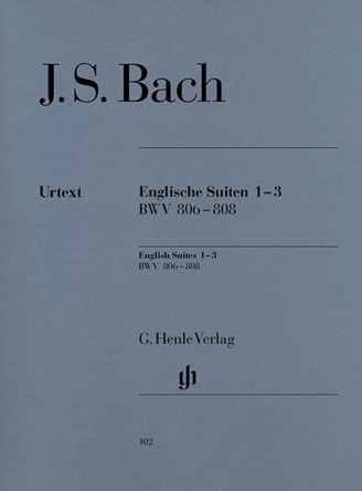 Englische Suiten 1-3, BWV 806-808