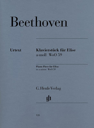 Ludwig van Beethoven: "Für Elise" Piano Piece A minor WoO 59