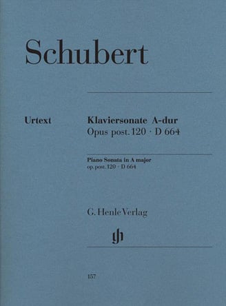 Klaviersonate A-dur Opus post. 120, D 664