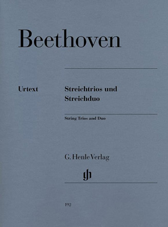 Streichtrios op. 3, 8 und 9 und Streichduo WoO 32