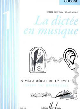 La dictée en musique Vol.1 - corrigé