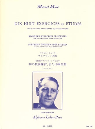 18 exercices ou études d'après Berbiguier