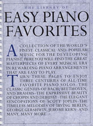 Library Of Easy Piano Favorites