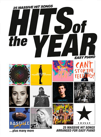 Hits Of The Year 2016: Easy Piano