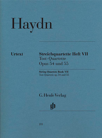 Streichquartette Heft VII op. 54 und 55