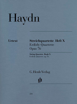 Streichquartette Heft X op. 76 Nr. 1-6