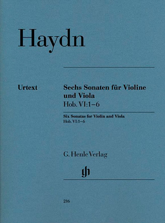 Sechs Sonaten Hob. VI:1–6