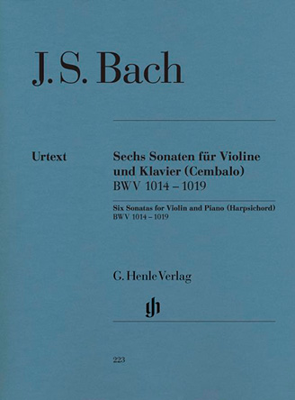 Sechs Sonaten für Violine und Klavier (Cembalo)