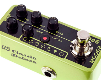 MOOER 006 US Classic Deluxe Micro Preamp Guitar Pedal