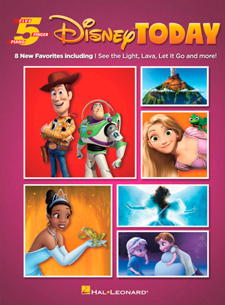 Disney Today - Five Finger Piano Songbook