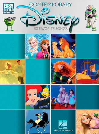 Contemporary Disney: Easy Guitar with Notes & Tab