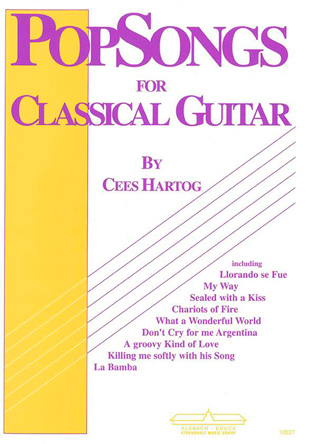 Popsongs For Classical Guitar 1