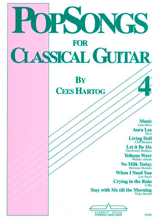 Popsongs For Classical Guitar 4