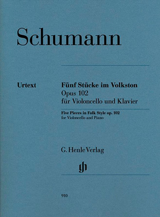5 Stucke Im Volkston Fur Violoncello Und Klav.