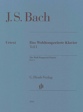 Das Wohltemperierte Klavier I ohne Fingersätze