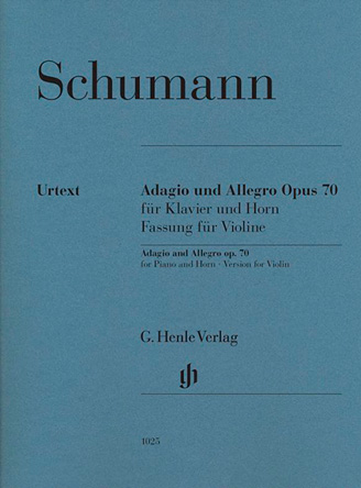 Adagio und Allegro op. 70 für Klavier und Horn
