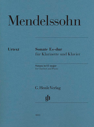 Sonate Es-dur für Klarinette und Klavier