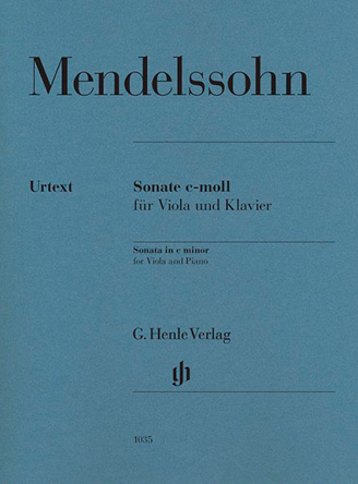 Sonate c-moll für Viola und Klavier