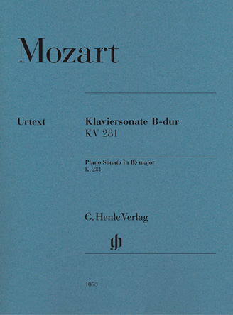 Klaviersonate B-dur KV 281