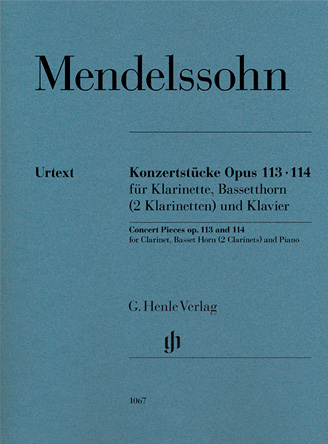 Konzertstücke Opus 113 und 114