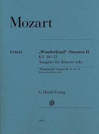 Wunderkind-Sonaten Band II KV 10-15