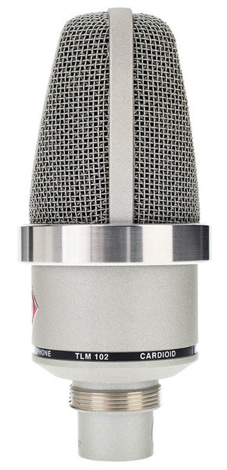 Microfone Neumann TLM102 Studio Set Nickel | Ludimusic