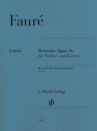 Berceuse Opus 16 für Violine und Klavier