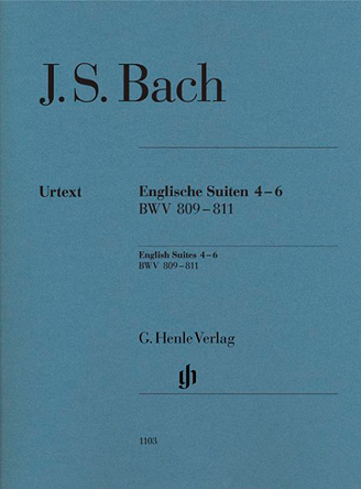 Englische Suiten 4-6, BWV 809-811