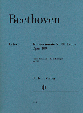 Piano Sonata no. 30 in E major op. 109