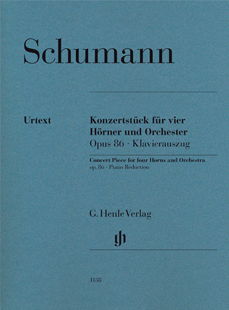 Konzertstück für 4 Hörner und Orchester op. 86