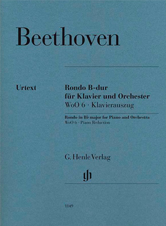 Rondo B-dur für Klavier und Orchester WoO6